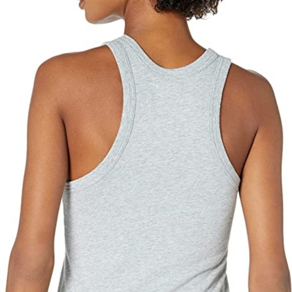 Bandier x Sincerely Jules Willow Scoop Neck Distressed Tank - Picture 2 of 3